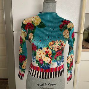 My Clothes Unique Colourful Crinkle Top